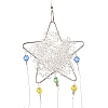 Star Iron Colorful Chandelier Decor Hanging Prism Ornaments HJEW-P012-03P-3