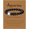 12 Constellation Round Opalite Beads Stretch Bracelets WGD22B0-22-1