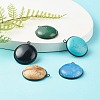 Handmade Natural & Synthetic Gemstone Pendants PALLOY-JF00793-3