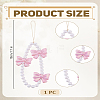 1Pc PVC Bowknot Mobile Straps AJEW-LP0005-16-2