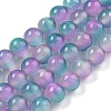 Cat Eye Beads Strands G-K378-A03-02-1