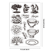 Custom Summer Theme PVC Plastic Clear Stamps DIY-WH0631-0083-6