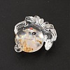 Luminous Transparent Resin Pendants RESI-A022-02A-5