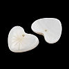 Natural Freshwater Shell Carved Pendants SHEL-K006-70A-2