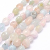 Natural Morganite Beads Strands G-K230-16-1