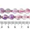 Natural Colorful Fluorite Beads Strands G-G182-G01-01-5