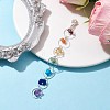 Natural & Synthetic Gemstone Pendant Decorations HJEW-JM01829-02-2