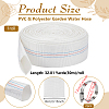 1 Roll PVC & Polyester Garden Water Hose AJEW-BC0011-18A-2