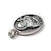 Tibetan Style 304 Stainless Steel Pendants STAS-G275-07AS-3