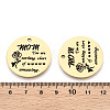 Mother's Day 201 Stainless Steel Pendants STAS-T064-37G-33-3