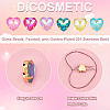 60Pcs 6 Colors Sew on Rhinestone GLAA-DC0001-05-4