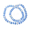 Transparent Electroplate Glass Beads Strands EGLA-P062-01A-AB02-2