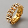 Rhinestone Elastic Finger Rings for Women RJEW-WH0817-004C-P-2