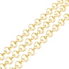 3.28 Feet Rack Plating Brass Rolo Chains X-CHC-B021-02G-1