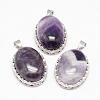 Natural & Synthetic Mixed Stone Pendants G-D851-M-2