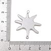 304 Stainless Steel Connector Charms STAS-B108-10P-3