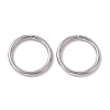 Non-Tarnish 304 Stainless Steel Jump Rings STAS-C040-01L-P-1