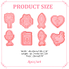Halloween PP Plastic Cookie Cutters DIY-HY0003-56C-2