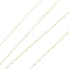 (Defective Closeout Sale: Broken Spool) 12 Rolls Polyester Metallic Threads OCOR-XCP0002-62-3