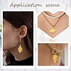 DIY Leafy Jewelry Making Finding Kit STAS-CJ0002-43-7