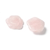 Natural Rose Quartz Carved Cabochons G-C185-01C-01-2