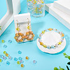 300Pcs 6 Colors Transparent Acrylic Beads MACR-TA0002-47-7