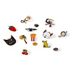 Kissitty Alloy Enamel Brooches JEWB-KS0001-01-20