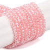 Baking Electroplate Glass Beads Strands X-DGLA-A039-J2MM-B08-1