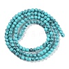 Synthetic Turquoise Beads Strands G-U004-02B-3