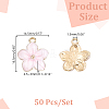 50Pcs Zinc Alloy Enamel Pendants FIND-HY0005-31-2