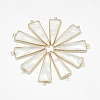 Natural Quartz Crystal Pendants X-G-Q494-57A-1