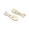 2-Hole Brass Buttons LS-KK-F797-54G-2