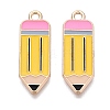 Alloy Enamel Pendants ENAM-Q004-01KCG-08-1