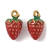 304 Stainless Steel Enamel Pendants STAS-U057-17G-03B-1
