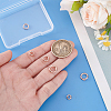 6Pcs 3 Styles 925 Sterling Silver Twister Clasps STER-PH0003-73RG-3