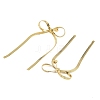 Ion Plating(IP) 304 Stainless Steel Stud Earrings X-EJEW-H007-03G-2