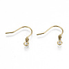 304 Stainless Steel Earring Hooks STAS-S111-011G-NR-3