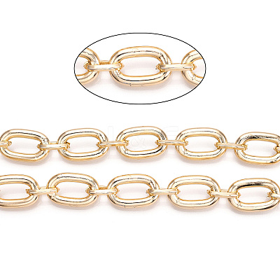 Aluminum Oval Link Chains CHA-N003-08KCG-1