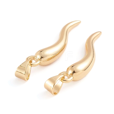 Brass Pendants X-KK-G393-01G-1