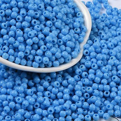 Opaque Acrylic Beads SACR-A007-01A-07-1