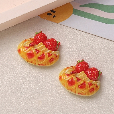 Opaque Resin Cabochons PW-WG3C830-01-1