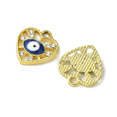 UV Plating Alloy Enamel Pendants FIND-B039-01G-07-1