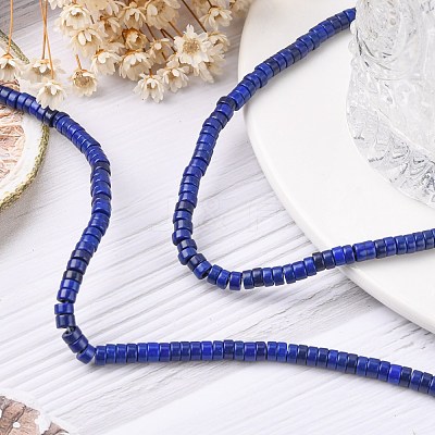 Synthetic Turquoise Beads Strands X-TURQ-G110-4x2mm-05-1