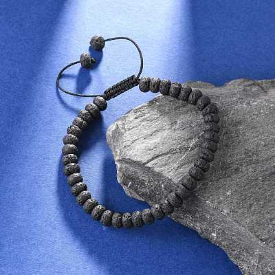 Adjustable Nylon Cord Braided Bead Bracelets BJEW-F369-B11-1