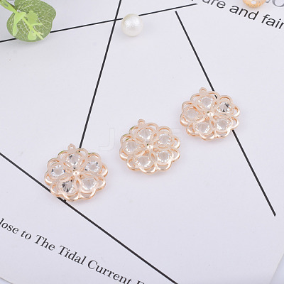 Alloy Rhinestone Pendants PALLOY-TAC0012-60-1