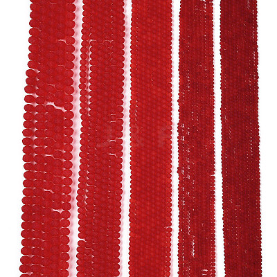 Transparent Glass Beads Strands X-EGLA-A044-T8mm-MD01-1