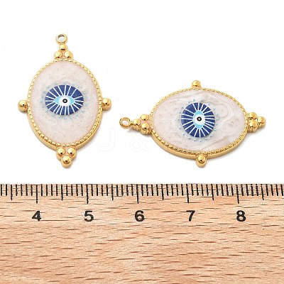 IP Plating(IP) 304 Stainless Steel Enamel Pendants STAS-A103-01G-03-1