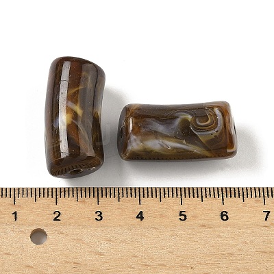 Acrylic Imitation Gemstone Beads MACR-K359-66I-1