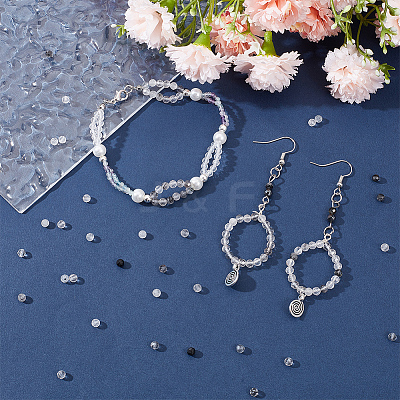 2 Strands Natural Rutilated Quartz Beads Strands G-NB0005-06-1