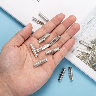 Iron Ribbon Crimp Ends X-E182Y-1